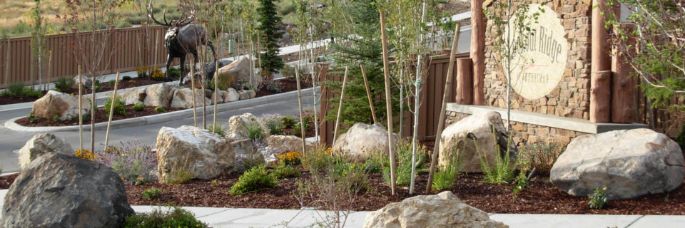 Utah’s premier design build
landscape company